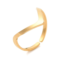 Настоящее золото 18K 304 открытые манжеты из нержавеющей стали для женщин, реальный 18 k позолоченный, 1.8 мм