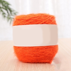 Коралловый Полиэфирная пряжа для вязания, для одежды шарфы свитера шали шапки, коралл, 200г/моток