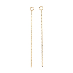 Real 14K Gold Filled Кованые 1/20 14 позолоченные штифты с ушком штифты с ушком, real 14 k золото заполнено, 44.5 мм, отверстие : 1.4 мм, 21 датчик