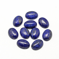 Lapis Lazuli Natural Lapis Lazuli Cabochons, Dyed, Oval, 40x30x7~8mm