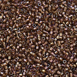 (DB1759) Sparkling Beige Lined Amethyst AB MIYUKI Delica Beads, Cylinder, Japanese Seed Beads, 11/0, (DB1759) Sparkling Beige Lined Amethyst AB, 1.3x1.6mm, Hole: 0.8mm, about 20000pcs/bag, 100g/bag
