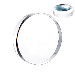 Прозрачный Акриловые доски, круглые, прозрачные, 99.5x19.5 мм