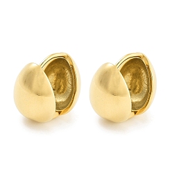 Золотой Ионное покрытие (ip) 304 серьги-кольца в виде капель из нержавеющей стали для женщин, с 316 штифтов из нержавеющей стали, золотые, 15x11.8x16 мм