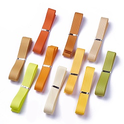 (52) Непрозрачная лаванда Репсовые ленты , полиэфирные ленты, желтая серия, разноцветные, 5/8 дюйм (16 мм), около 1 ярд / прядь (0.9144 м / прядь)