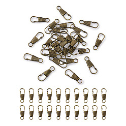 Античная Бронза Железные брелки, античная бронза, 25x9x3 мм, отверстие : 5x4 мм