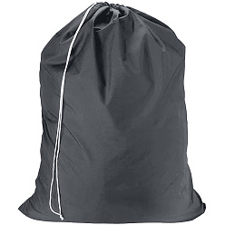 Шифер Серый Прямоугольный дорожный мешок для белья из ткани Оксфорд, шнурок сумки, органайзер для грязной одежды, шифер серый, 90x60x0.2 см