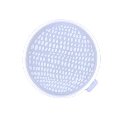 Круглые Подставка для подставок своими руками, пищевая силиконовая форма, формы для литья смолы, для уф-смолы, изготовление изделий из эпоксидной смолы, белые, круглые, 105x10 мм