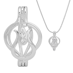 Teardrop Наборы для изготовления ожерелий своими руками, в том числе 925 подвески из стерлингового серебра, латунные ожерелья и бусины из ракушечного жемчуга, слеза