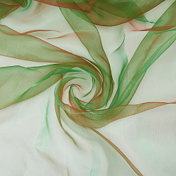 Dark Olive Green 5M Organza Fabric, Clothing Accessories, Dark Olive Green, 1500x0.5mm