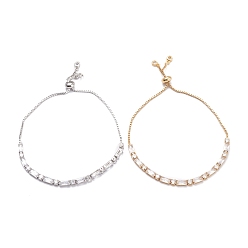 (52) Непрозрачная лаванда Классические теннисные браслеты из кубического циркония для девочек и женщин, браслеты-слайдеры с латунной фурнитурой, долговечный, без свинца и без кадмия, разноцветные, внутренний диаметр: 1-1/8~3-1/8 дюйм (3~8 см)