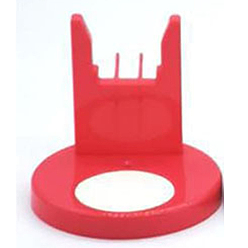 Красный Пластиковые держатели для пистолетов с горячим клеем, красные, 88x85 мм