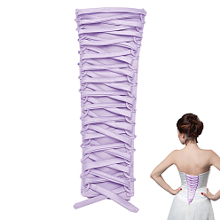 Lilac Women's Wedding Dress Zipper Replacement, Adjustable Fit Satin Corset Back Kit, Lace-up Formal Prom Dress, Lilac, 504x271x2mm