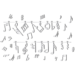 Musical Note 2шт. наклейки на зеркальную стену, квадратный, самоклеющиеся акриловые зеркальные листы, с 30шт плоскими круглыми акриловыми двусторонними кругами, музыкальная нота, наклейка: 300x300x1 мм