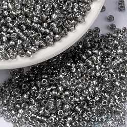 (RR2266) Fancy Lined Ice MIYUKI Round Rocailles Beads, Japanese Seed Beads, (RR2266) Fancy Lined Ice, 8/0, 3mm, Hole: 1mm, about 422~455pcs/bottle, 10g/bottle
