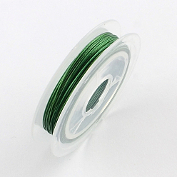 Medium Sea Green Tiger Tail Wire, Nylon-coated Stainless Steel, Medium Sea Green, 0.38mm, about 32.8 Feet(10m)/roll