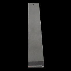 Clear Rectangle OPP Cellophane Bags, Clear, 52x6cm, Unilateral Thickness: 0.035mm, Inner Measure: 45.5x6cm