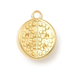 Pomegranate 304 подвески из нержавеющей стали, фруктовые прелести, золотые, гранат, 12x9.5x7 мм, отверстие : 1.4 мм