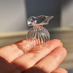 Vase Мини стеклянная ваза, аксессуары для домашнего кукольного домика с микро-ландшафтом, притворяясь опорными украшениями, ваза, 25x30 мм