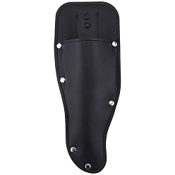 Черный 1Защитный чехол для ножниц из искусственной кожи, ножницы сумка безопасность инструменты для обрезки аксессуары, чёрные, 235x90x50 мм