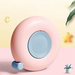 Pink Пластиковая рулетка, мягкая выдвижная швейная сантиметровая лента для тела, розовые, 2000 мм