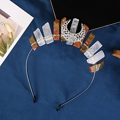 Унакит Натуральные унакитовые резинки для волос, аксессуары для волос для женщин и девочек, 180x155x15 мм