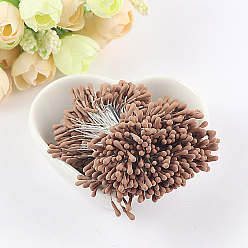 Верблюжий Пластиковый искусственный матовый цветочный сердечник, для свадебного прохода центральные столовые конфетти вечерние сувениры украшения дома, верблюжие, 2 мм