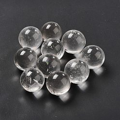Quartz Crystal Natural Quartz Crystal Beads, No Hole/Undrilled, Round, 15.5~20mm