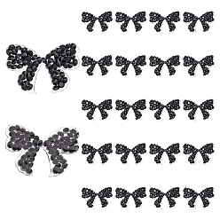 Реактивный Самолет Блеск смолы исправление горный хрусталь, термоклей на спине, горный хрусталь, аксессуары для костюма, струя, 23x30x2 мм