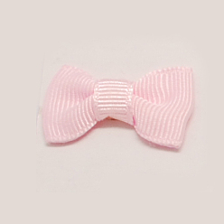 Perle rosa Handarbeit gewebt Ornament Accessoires, bowknot & Haarbögen, Perle rosa, 25~30x15~16x5 mm