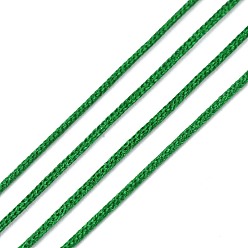 Green Nylon Thread, Chinese Knotting Cord, Green, 0.8mm, about 109.36 yards(100m)/roll
