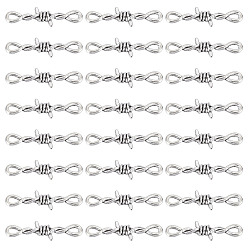 Античное Серебро Подвески из сплава в тибетском стиле, узел, античное серебро, 33.5x10x4 мм, отверстие : 3.5x2 мм, 60 шт / коробка