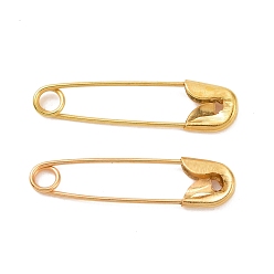 Golden Iron Safety Pins, Golden, 20x5x1.5mm, 1000pcs/bag
