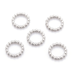 Stainless Steel Color 304 Stainless Steel Linking Rings, Circular Ring, Stainless Steel Color, 7x1mm