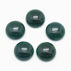 Натуральный Агат Природные кабошон агата, плоско-круглые, окрашенная и подогревом, 16x6 мм