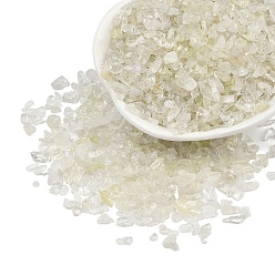 Желтый Кварц Натуральные желтые кварцевые бусины, бусины без отверстий , чип, 3.5~9.5x2.5~5 мм