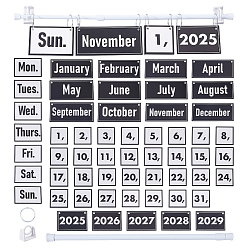 (52) Непрозрачная лаванда Бумажный календарь-планер, Календарь-плакат для офисных принадлежностей на стену, с пластиковым стержнем и крючком, железные кольцевые зажимы, разноцветные, 48x50x27.5 мм