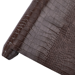 Coconut Brown PU Leather Fabric, DIY Craft Supplies, Coconut Brown, 300x0.9mm