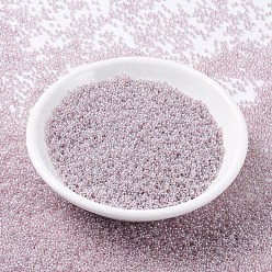 (RR542) Light Mauve Ceylon Миюки круглые бусины рокайль, японский бисер, (rr 542) светло-лиловый цейлон, 11/0, 2x1.3 мм, Отверстие : 0.8 мм , около 5500 шт / 50 г