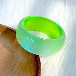 Ring Модные прозрачные браслеты из смолы для женщин, кольцо, внутренний диаметр: 2-1/2 дюйм (6.3 см)