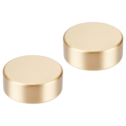 Без Покрытия Латунная бумага для прессования, принадлежности для каллиграфии, плоско-круглые, сырой (без покрытия), 3.9x1.5 см