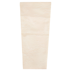 Льняное Полотно Кружевная ткань, для украшения костюмов, белье, 46.6x13.9~23.8x0.3 см