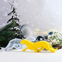 Белый Силиконовые формы, для уф-смолы, изготовление изделий из эпоксидной смолы, леопард, белые, 210x74x25 мм