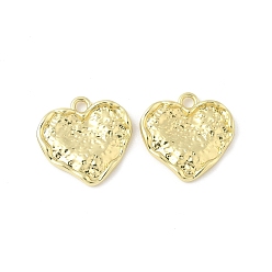 Сердце Подвески из сплава , без кадмия и без свинца, стойки покрытие, золотые, сердце, 17.5x17.5x2 мм, отверстие : 2 мм