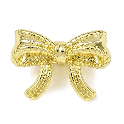 Золотой Латунные подвески, без кадмия, без никеля и без свинца, бантом прелести, золотые, 9.5x13.5x7 мм, отверстие : 1.6 мм