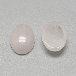 Rose Quartz Natural Rose Quartz Cabochons, Oval, 14x10x6mm