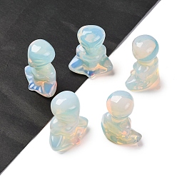 Опал Синтетические опалитовые дисплеи, товары для украшения дома, иностранец, 37~38x30~32x18~20 мм