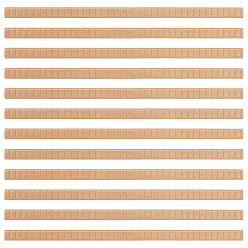 Папайя Оранжевый Потолочный плинтус из бука с прямоугольным узором, отделка стен под мебель, дверь, гардероб, домашнего декора, papayawhip, 400x18x5 мм