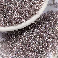 (RR3522) MIYUKI Round Rocailles Beads, Japanese Seed Beads, (RR3522), 8/0, 3mm, Hole: 1mm, about 422~455pcs/bottle, 10g/bottle