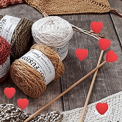 Красный Силиконовые бусины, DIY уход за ожерельем, сердце, красные, 19 мм, отверстие : 2 мм