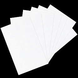 White Felt Fabric, Rectangle, White, 28.5x18x0.1cm